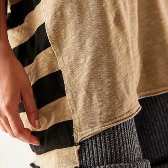 Free People, GENIUS TEE, SMALL, VERY OVERSIZED FIT! Last One! Brand NEW! - Picture 12 of 13